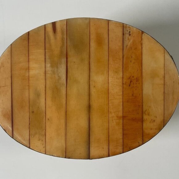 Bone Inlay Brass Trinket Box - Picture 6 of 6